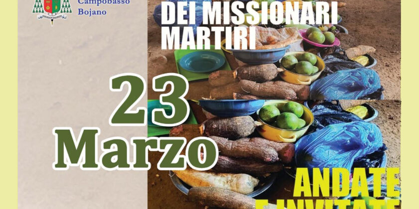 GIORNATA DEI MISSIONARI MARTIRI 2025